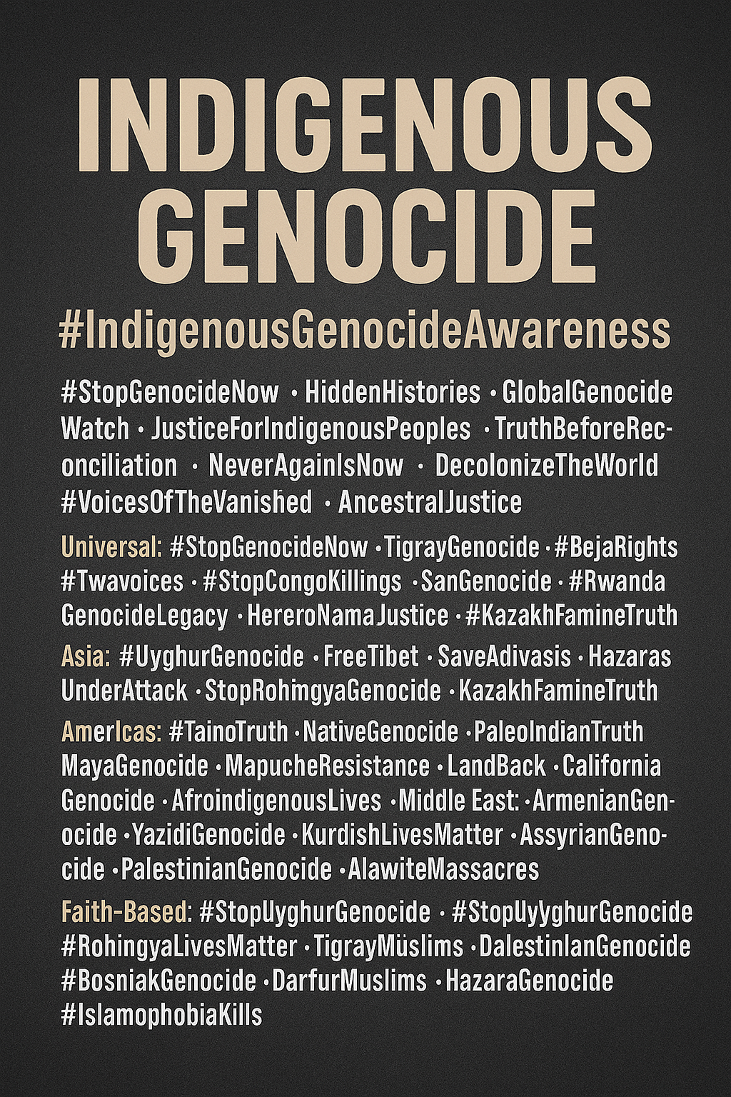 Erased Nations: A Global History of Indigenous Genocide