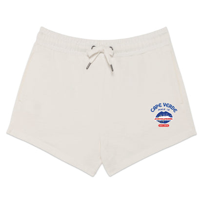 Made in Cape Verde Woman's Shorts Made in Portugal, 100% Organic Cotton - Tree of Life Art