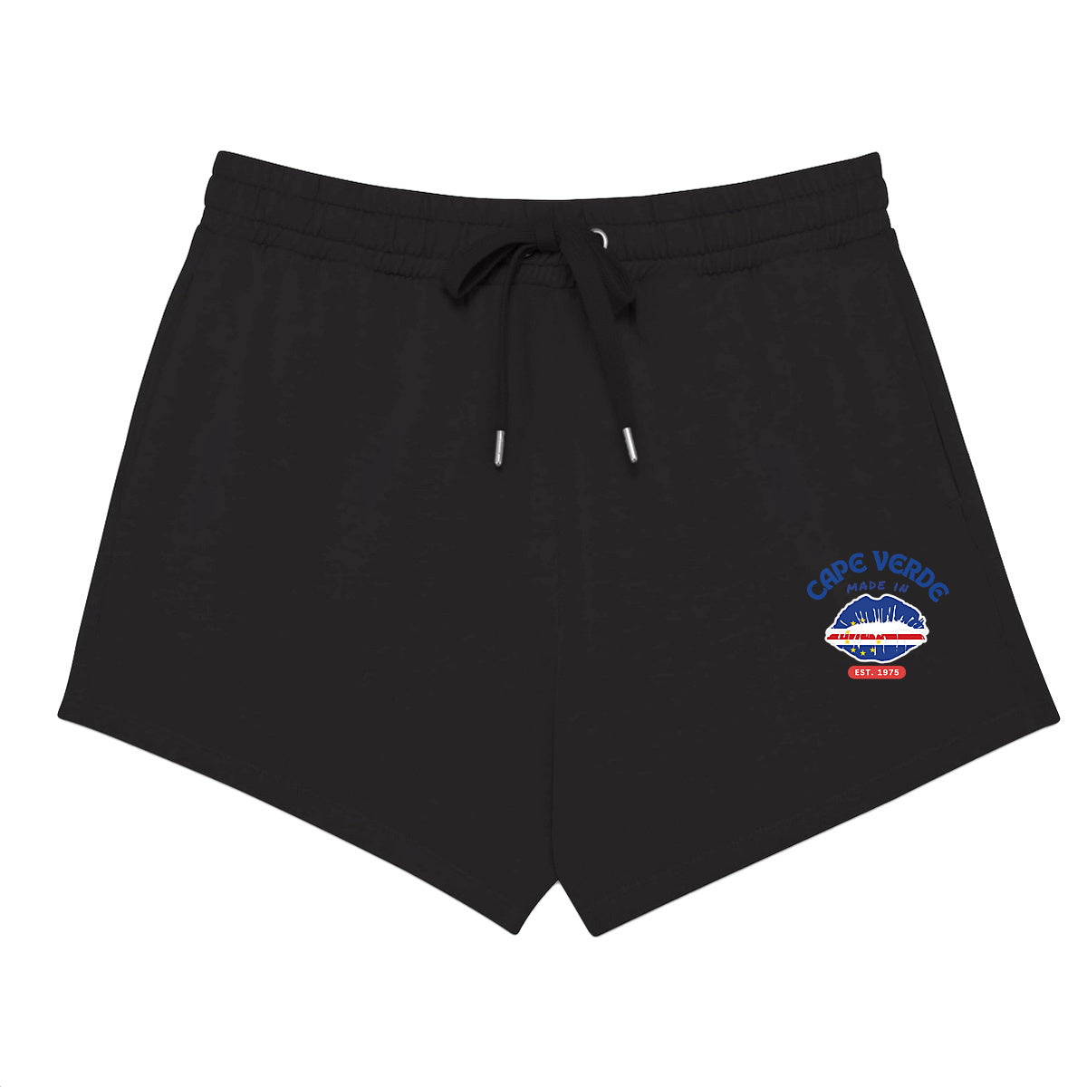 Made in Cape Verde Woman's Shorts Made in Portugal, 100% Organic Cotton - Tree of Life Art