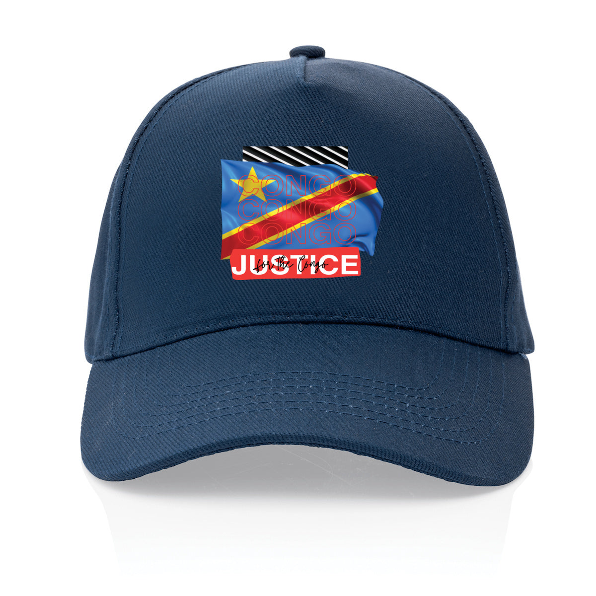 Justice for Congo Baseball Cap - 100% Recycled Premium | Tree of Life Art