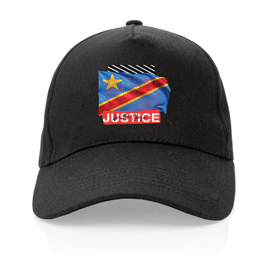 Justice for Congo Baseball Cap - 100% Recycled Premium | Tree of Life Art - Tree of Life Art