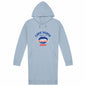 Made in Cape Verde Woman's Hoodie Dress, Premium Organic Comfy Cotton - Tree of Life Art