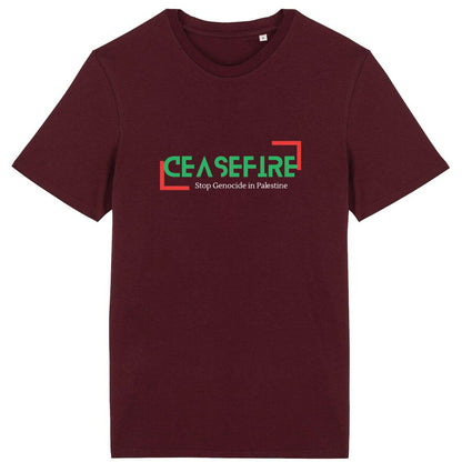 Ceasefire in Palastine Premium Unisex Tshirt, Lightweight 100% Organic Cotton