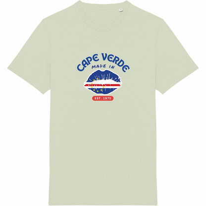 Made in Cape Verde Unisex Tshirt - Made in Portugal, Organic Cotton Premium - Tree of Life Art