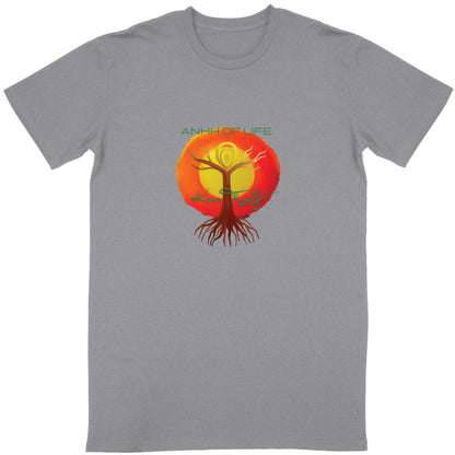 Know Thyself, Ankh of Life Premium Unisex T-Shirt - 100% Organic Cotton | Tree of Life Art - Tree of Life Art