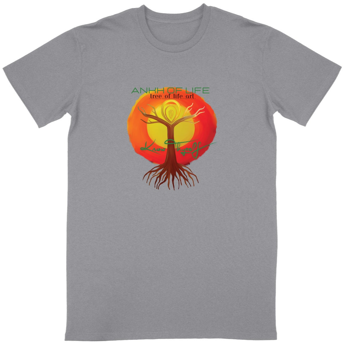 Know Thyself Ankh of Life Premium 100% Organic Cotton Unisex T-Shirt