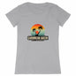 Caribbean Queen  Premium 100% Organic Cotton Woman's Tshirt