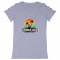 Caribbean Queen  Premium 100% Organic Cotton Woman's Tshirt