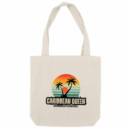 Caribbean Queen Premium Plus Heavy Totebag - Recycled Cotton Heavyweight | Tree of Life Art - Tree of Life Art