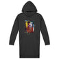 Rise! Dedication to Haiti Earthquake Disaster Woman's Hoodie Dress, premium comfy fit, designed by Tree of Life Art, combines warmth with activism.