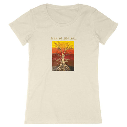 life Tree of Life Premium 100% Organic Cotton Women's Tshirt