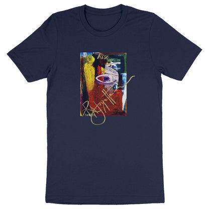 Rise! Dedication to Haiti Earthquake Disaster Unisex T-shirt, made from 100% organic heavyweight cotton, by Tree of Life Art, symbolizing support and resilience.