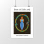 Tree of Life Art Spiral Goddess Ouroboros Poster
